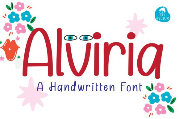 Alviria: The Handwritten Typeface That Elevates Editorial Design