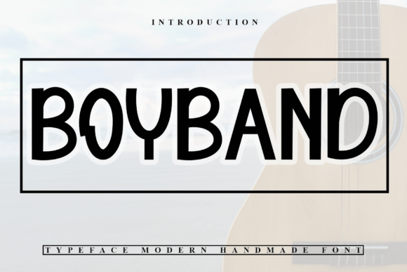 Boyband: The Fresh Handwritten Typeface for Modern Editorial Design