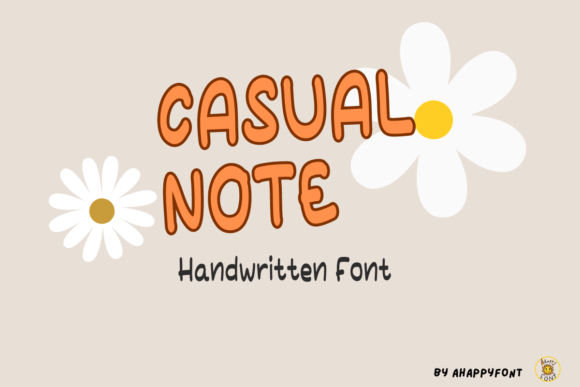 Casual Note: The Handwritten Typeface That Elevates Editorial Design