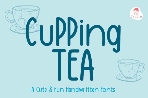 Cuppingtea: The Handwritten Typeface That Elevates Digital Branding