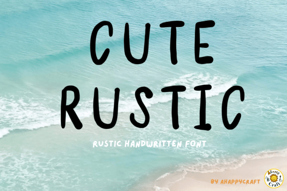 Cute Rustic: The Handwritten Typeface for Warm Editorial Design
