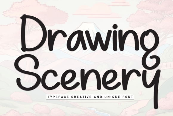 Drawing Scenery: The Perfect Typeface for Handmade Brand Identity