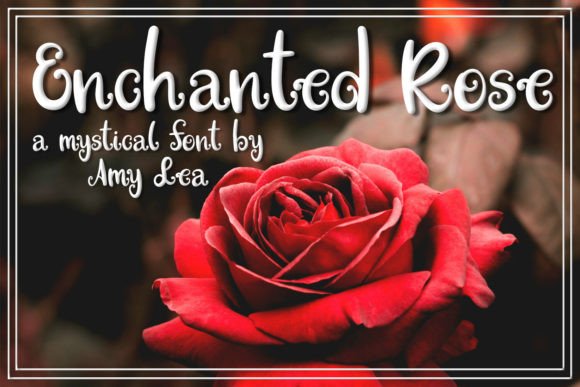 Enchanted Rose: A Mystical Typeface for Digital Branding