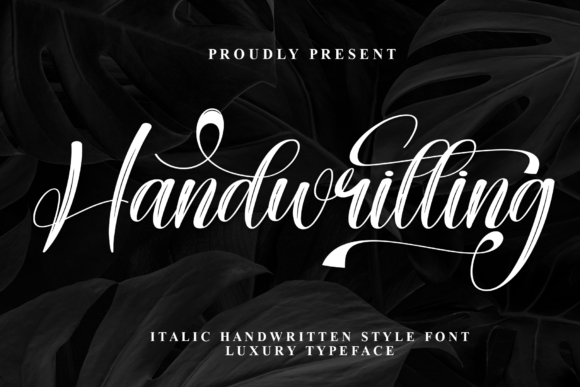 Handwritting: A Sweet Handwritten Typeface for Authentic Branding