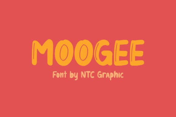 Moogee: A Whimsical Handwritten Font for Editorial Design