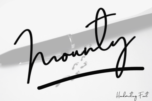 Mounty: The Handwritten Typeface That Elevates Small Business Branding