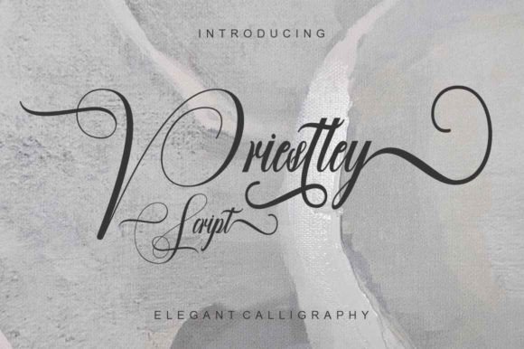 Priestley: The Modern Script Typeface for Editorial Design