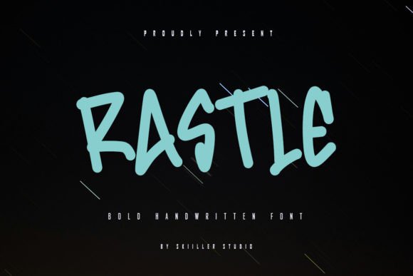 Rastle: The Bold Handwritten Font for Creative Products
