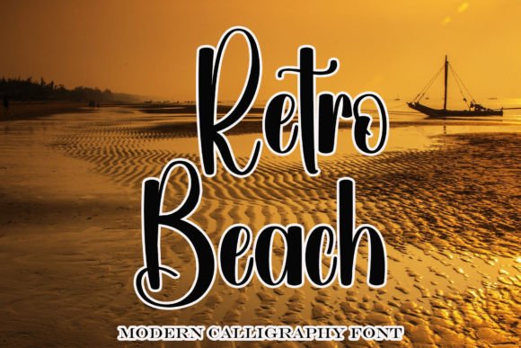 Retro Beach: The Handwritten Typeface for Modern Web Design