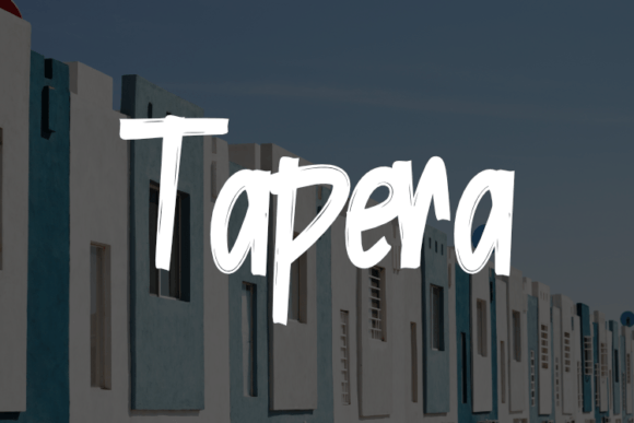 Tapera: The Perfect Script Font for Handmade Product Labels