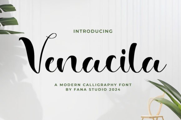Venacila: The Perfect Script Typeface for Editorial Design