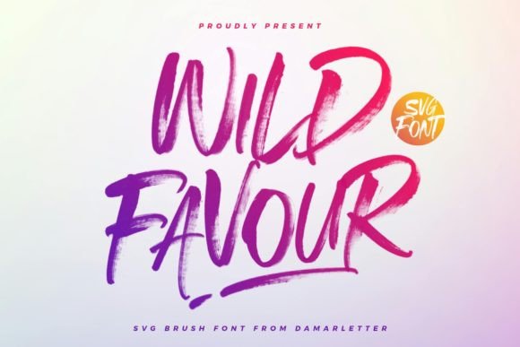 Wild Favour: The Brush Typeface That Boosts Campaign Clarity